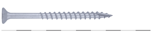 Superscrews 75mm #12 Galv Decking Screw