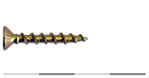 Superscrews 25mm #6 Gauge Fine Standard Screw