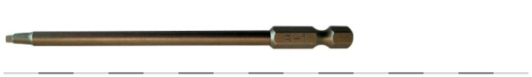 Superscrews 110mm Square drive bit #1