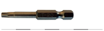 Superscrews Torx/Star 20 Driver Bit